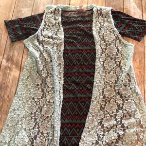 LuLaRoe Mint colored Joy